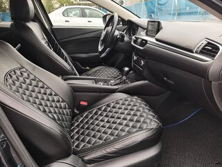 2017 Mazda 6 III (GJ) Рестайлинг, синий, 1830000 рублей, вид 5