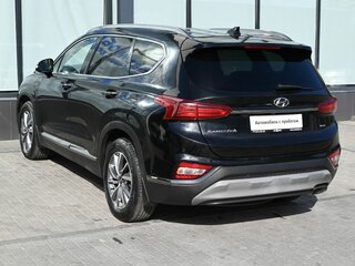 2018 Hyundai Santa Fe IV, чёрный, 2699000 рублей, вид 3