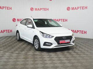 2017 Hyundai Solaris II, белый, 800000 рублей, вид 3
