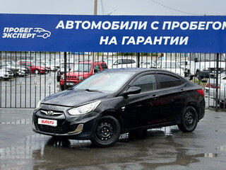2011 Hyundai Solaris I, чёрный, 399000 рублей, вид 1