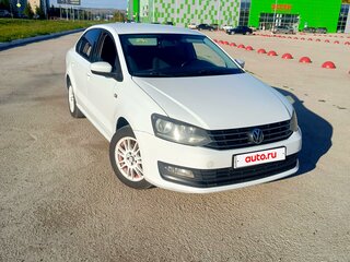 2015 Volkswagen Polo V Рестайлинг, белый, 670000 рублей, вид 4