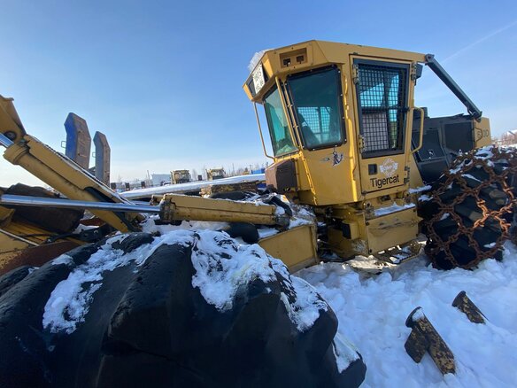 2011 Tigercat 630D, жёлтый - вид 2