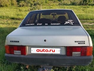 1999 Lada (ВАЗ) 21099, серебристый, 100000 рублей, вид 4