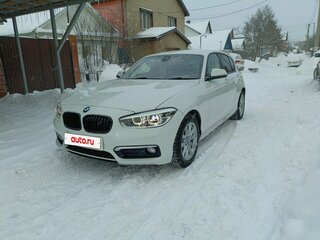 2015 BMW 1 серии 118i II (F20/F21) Рестайлинг, белый, 1450000 рублей, вид 1