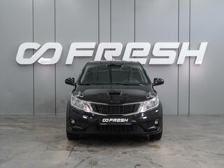 2014 Kia Rio 6-speed III, чёрный, 970000 рублей, вид 3