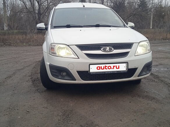 2013 Lada (ВАЗ) Largus I, белый, 780000 рублей - вид 1