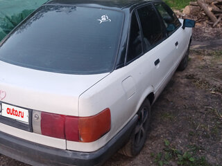 1990 Audi 80 IV (B3), белый, 65000 рублей, вид 4