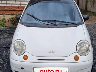 2008 Daewoo Matiz I Рестайлинг, белый, 225000 рублей, вид 1