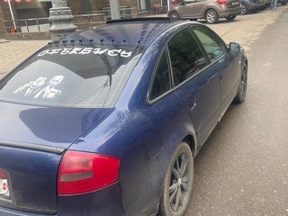 1998 Audi A6 II (C5), синий, 380000 рублей, вид 4