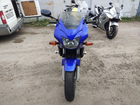 2004 Honda CB 600F Hornet, синий, 340000 рублей - вид 7