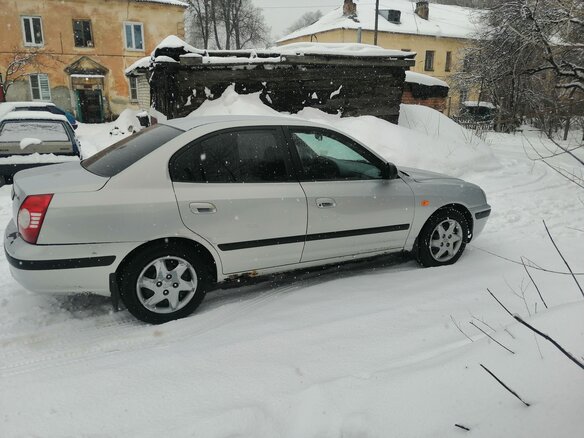 2009 Hyundai Elantra ТагАЗ III (XD2) Рестайлинг, серебристый, 370000 рублей - вид 2
