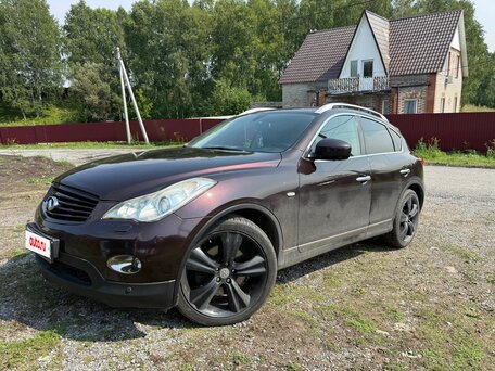 2009 Infiniti EX35 I (J50), пурпурный, 1500000 рублей, вид 1