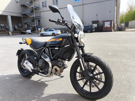 2017 Ducati Scrambler 800, чёрный, 580000 рублей, вид 4