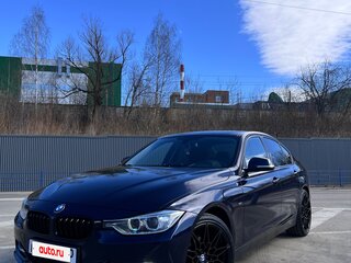 2012 BMW 3 серии 316i VI (F3x), синий, 1370000 рублей, вид 1