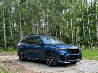 2020 BMW X7 40i I (G07), синий, 6790000 рублей, вид 2