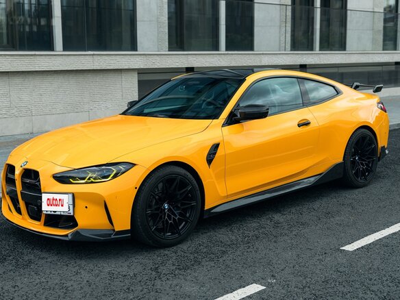 2021 BMW M4 Competition Package G82/G83, жёлтый