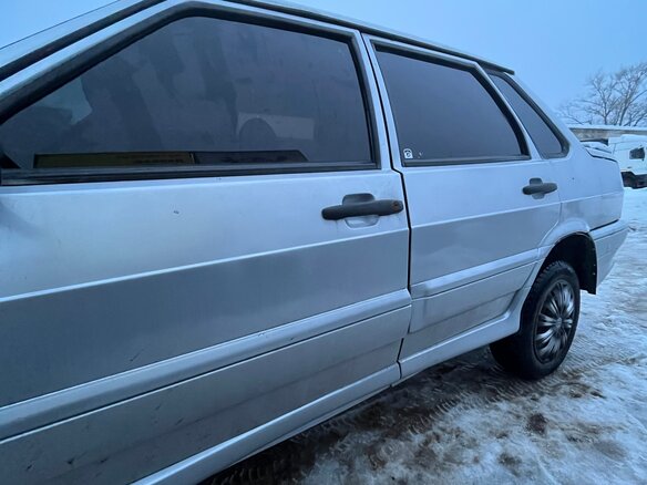 2004 Lada (ВАЗ) 2115, серебристый, 90000 рублей - вид 5