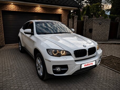 2009 BMW X6 35i 6-speed I (E71), белый, 1550000 рублей, вид 4