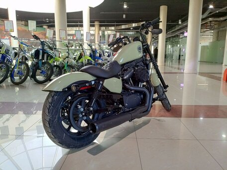 2021 Harley-Davidson Sportster 883, зелёный, 850000 рублей, вид 4