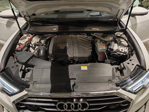 2021 Audi A6 45 TFSI V (C8), белый - вид 14