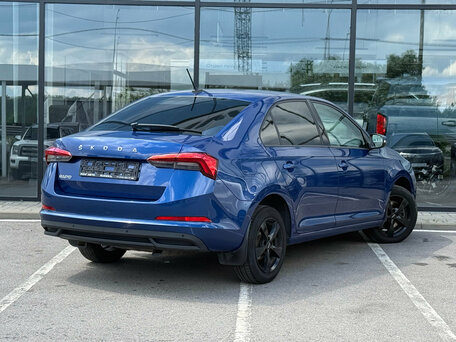 2020 Skoda Rapid II, синий, 1375000 рублей, вид 2