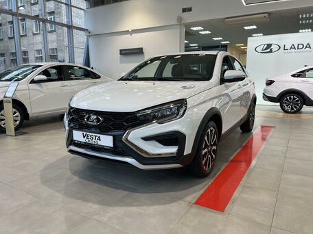 2026 Lada (ВАЗ) Vesta Cross I Рестайлинг (NG), белый, 1818000 рублей, вид 1