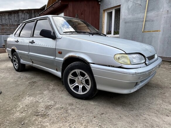2000 Lada (ВАЗ) 2115, голубой, 100000 рублей - вид 1