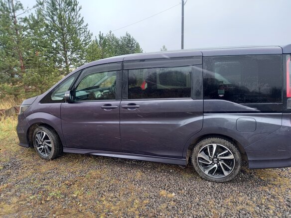 2017 Honda Stepwgn Spada V Рестайлинг, фиолетовый, 2200000 рублей - вид 2