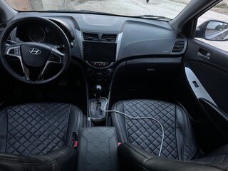 2015 Hyundai Solaris I Рестайлинг, серый, 620000 рублей, вид 5
