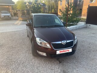 2013 Skoda Fabia II Рестайлинг, пурпурный, 500000 рублей, вид 1