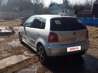 2004 Volkswagen Polo IV, серебристый, 450000 рублей, вид 3
