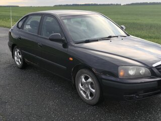 2004 Hyundai Elantra III (XD2) Рестайлинг, чёрный, 370000 рублей, вид 3