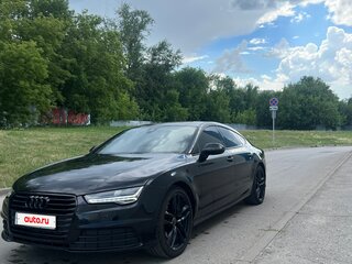 2015 Audi A7 I (4G) Рестайлинг, чёрный, 3500000 рублей, вид 1