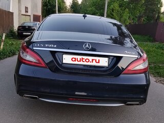 2016 Mercedes-Benz CLS 350 BlueTEC II (C218) Рестайлинг, синий, 2830000 рублей, вид 4