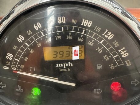 2003 Honda VTX 1800, оранжевый, 1300000 рублей, вид 4