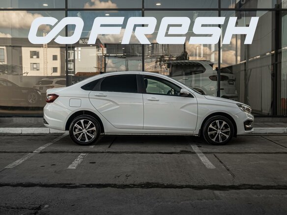 2024 Lada (ВАЗ) Vesta I Рестайлинг (NG), белый, 1260000 рублей - вид 4