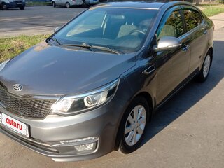 2016 Kia Rio III Рестайлинг, серый, 1370000 рублей, вид 1
