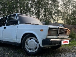 2010 Lada (ВАЗ) 2107, белый, 100000 рублей, вид 2