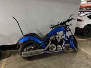 2016 Honda VT 1300CX Fury, синий, 895000 рублей, вид 3