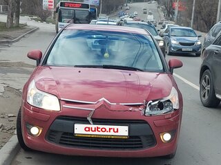 2008 Citroen C4 I Рестайлинг, красный, 400000 рублей, вид 2