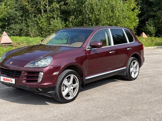 2007 Porsche Cayenne S I Рестайлинг (957), красный, 1300000 рублей, вид 1