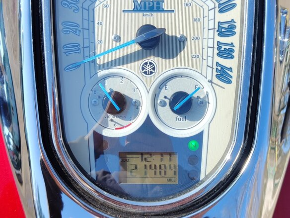 2012 Yamaha XV 1900, красный, 1300000 рублей - вид 7