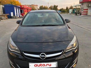 2012 Opel Astra J Рестайлинг, чёрный, 630000 рублей, вид 2