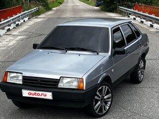 1996 Lada (ВАЗ) 21099, голубой, 250000 рублей, вид 2