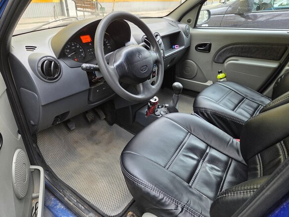 2005 Renault Logan I, синий, 265000 рублей - вид 1