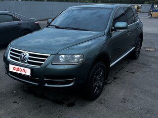 2006 Volkswagen Touareg I, серый, 930000 рублей, вид 2