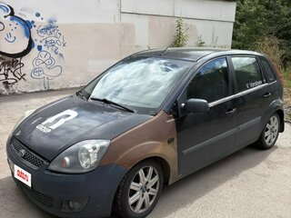 2007 Ford Fiesta Mk5, чёрный, 320000 рублей, вид 1