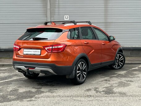 2020 Lada (ВАЗ) Vesta SW Cross I, оранжевый, 749000 рублей, вид 5