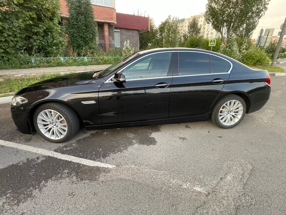 2015 BMW 5 серии 530d xDrive VI (F10/F11/F07) Рестайлинг, чёрный, 3620000 рублей - вид 11