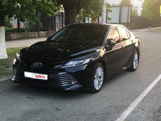 2018 Toyota Camry VIII (XV70), чёрный, 2650000 рублей, вид 1